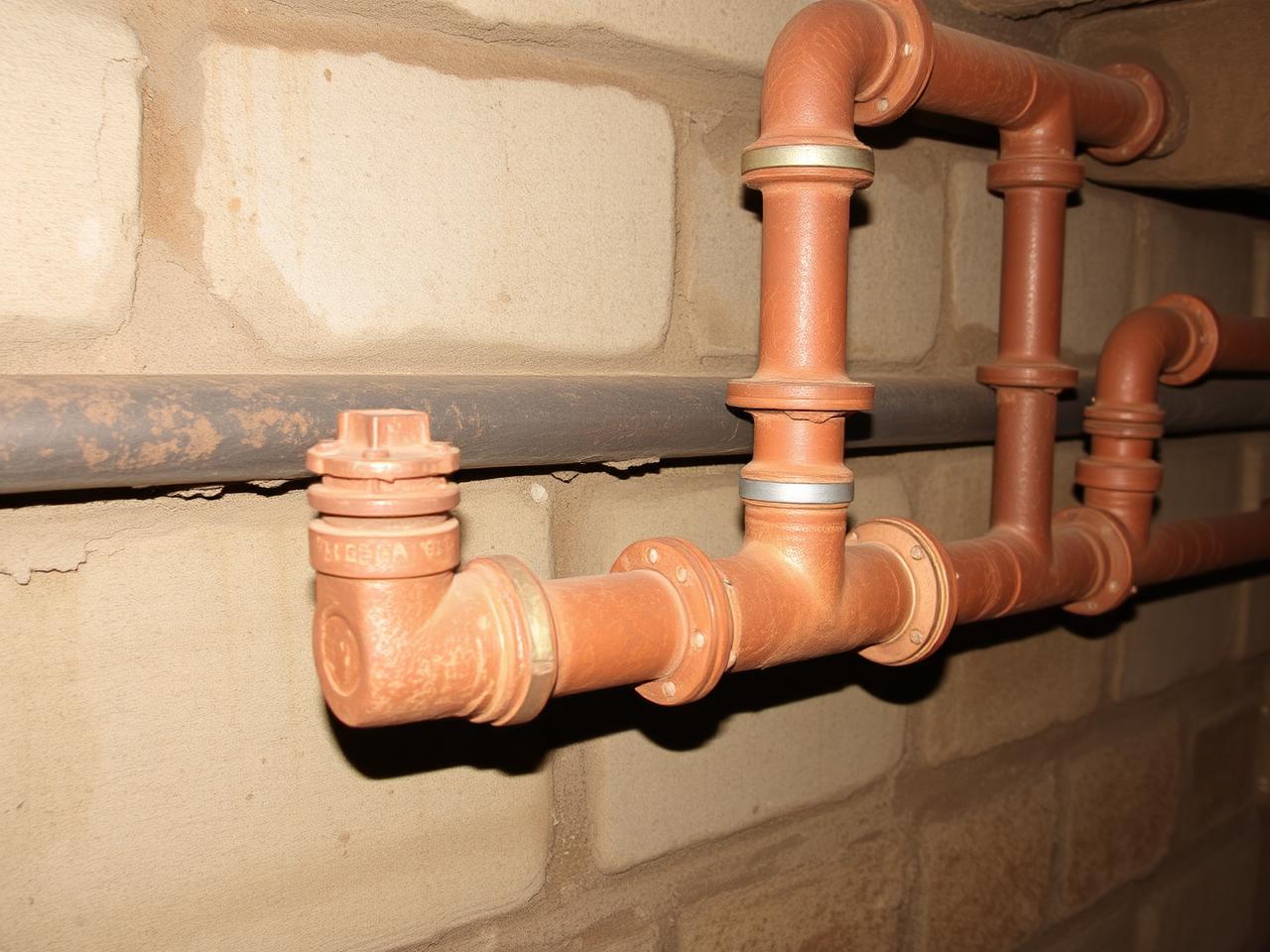 Sanitärinstallation & Rohrleitungsbau – Vorher